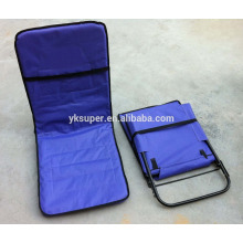 2015 hot sale customized high seat floor folding beach chair